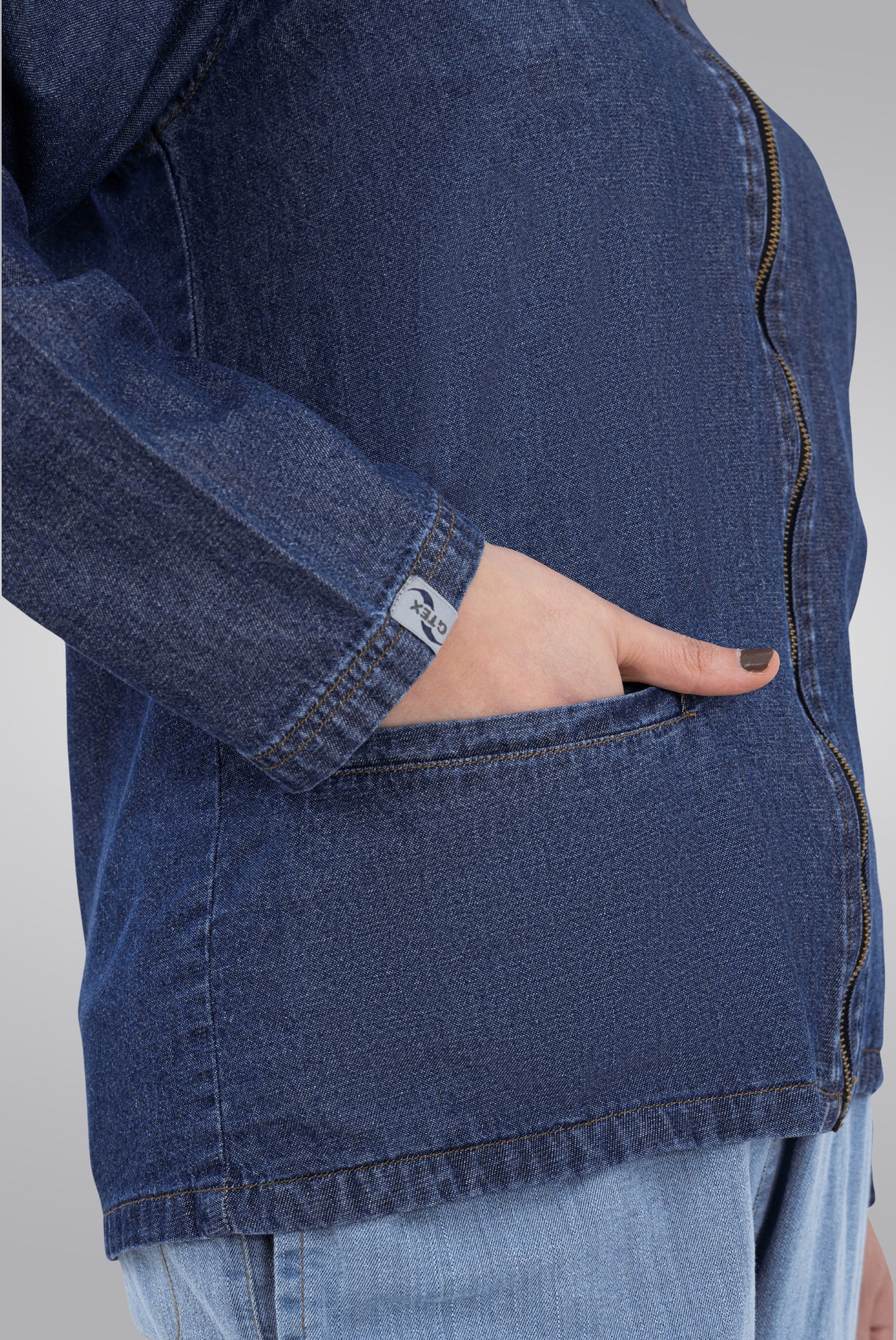 Classic deep Blue Upper Jacket