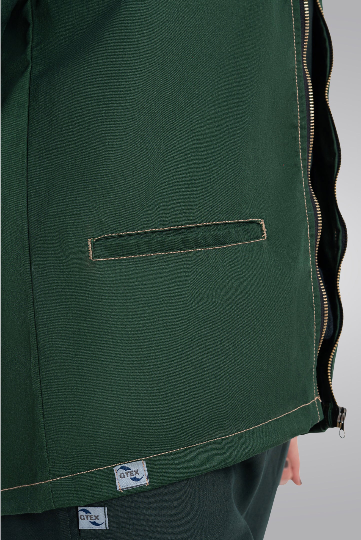 Bottle Green Upper Jacket