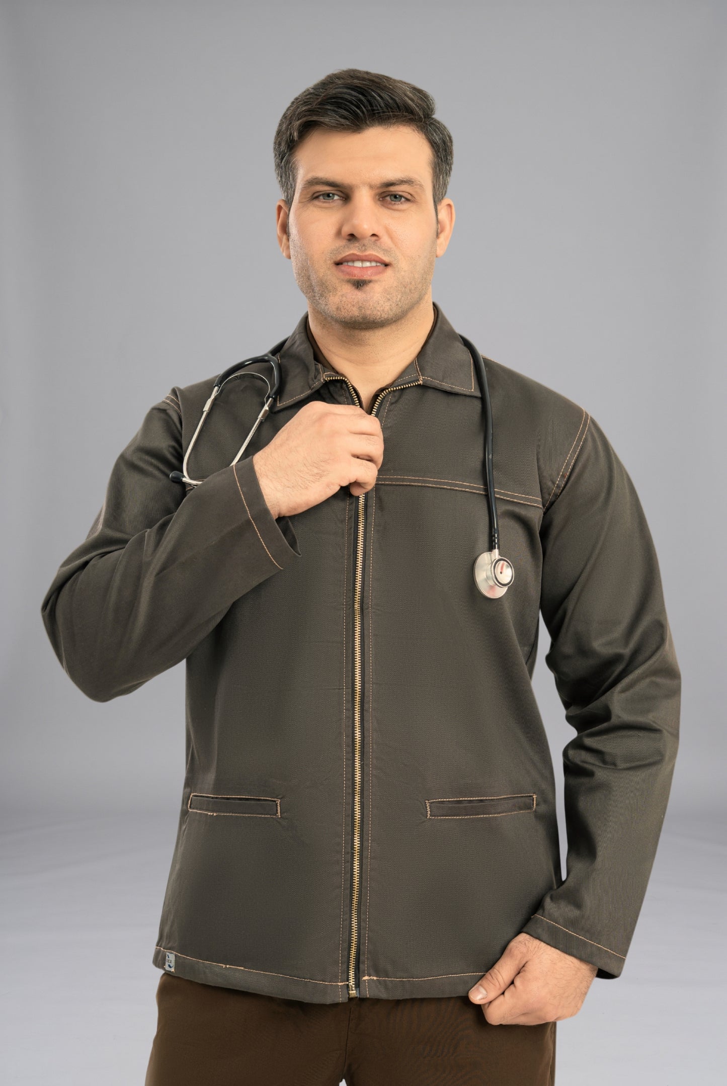 Buy Brownie Limited Edition Upper Jacket in Pakistan by GTEX Apparels Premium Fashion Outerwear with Modern Design and Comfortable Fit 2