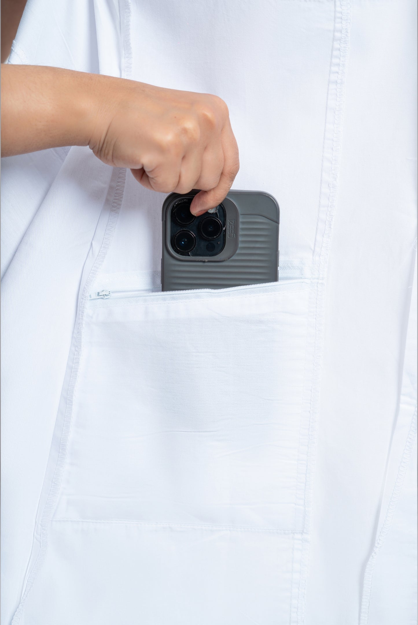 Buy Elite Short Length Women’s Lab Coat in Pakistan by GTEX Apparels Premium Medical Wear for Doctors Nurses and Healthcare Professionals 6