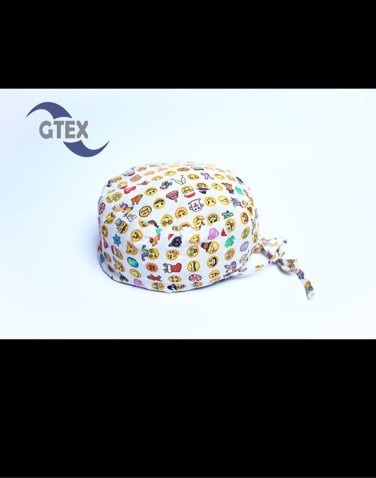 Buy Emoji’s printed Surgical cap in Pakistan - GTEX Apparels