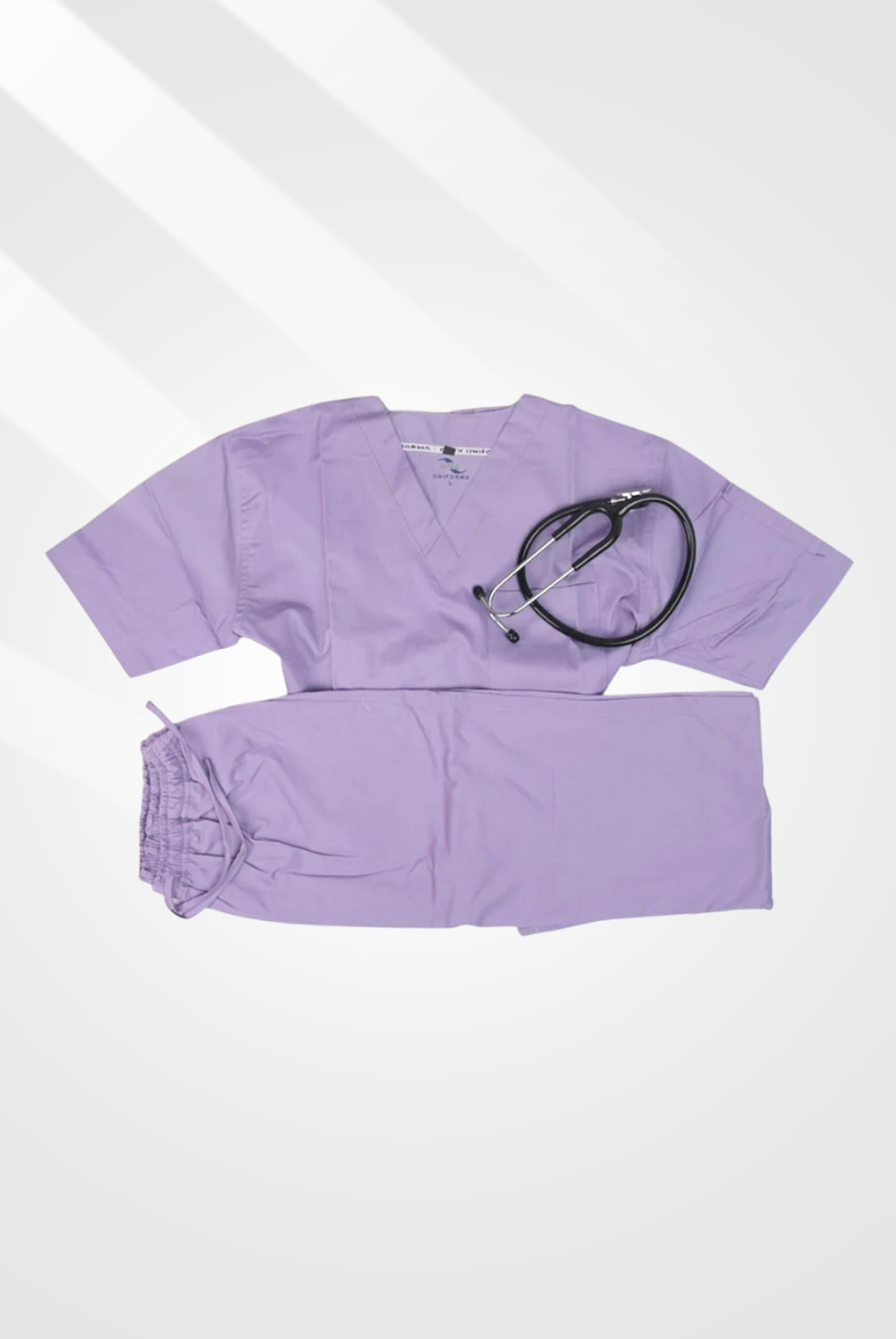 Buy best lilac scrubs in Pakistan by Gtex Apparels comfortable workwear for daily use