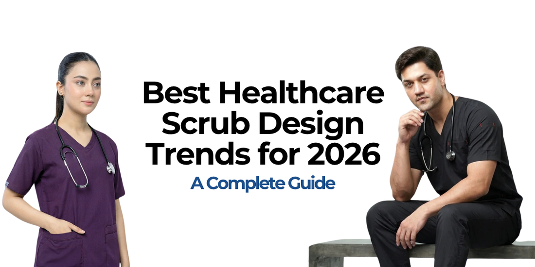 Healthcare professional wearing modern medical scrubs in pakistan | Gtex Apparels Pakistan
