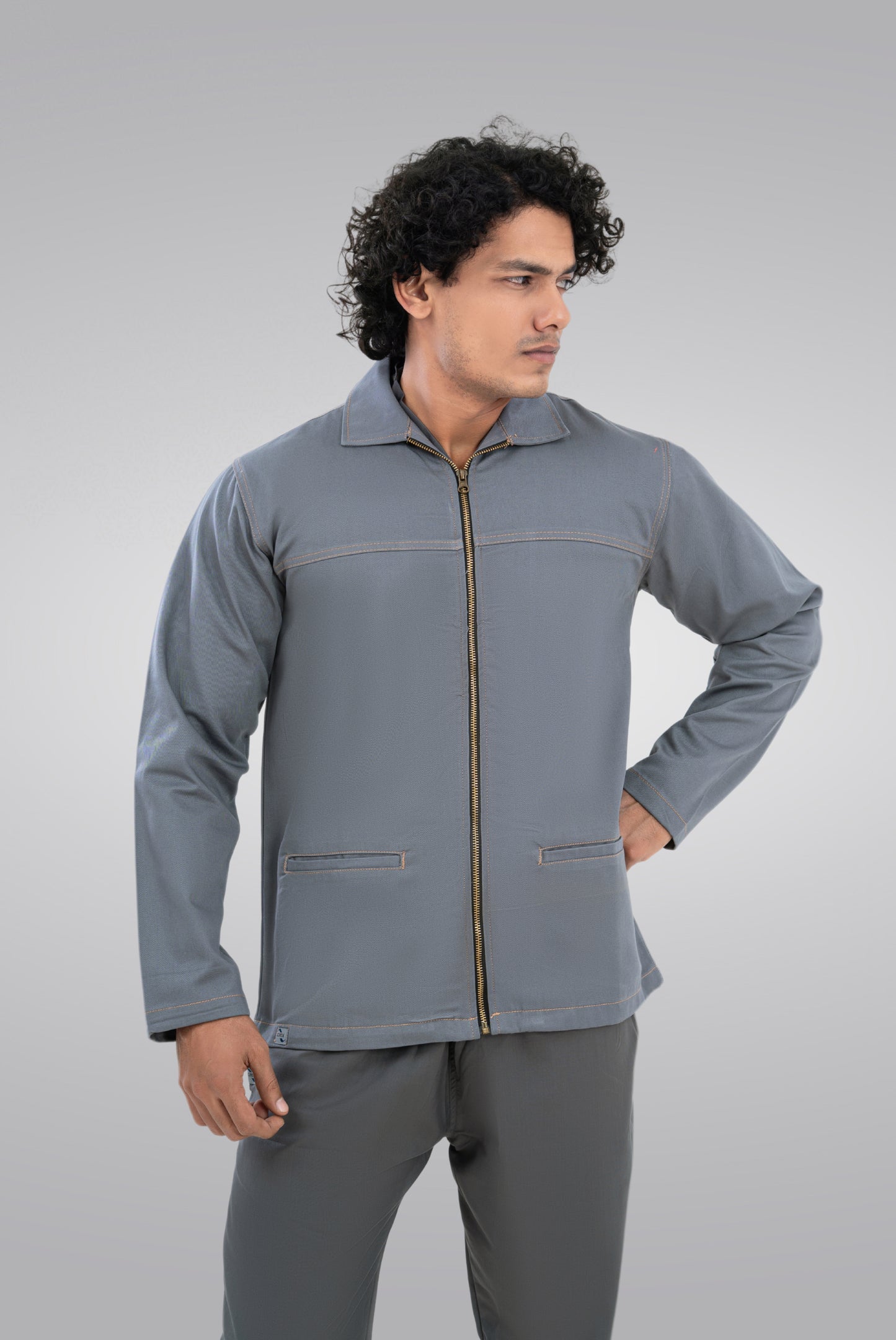 Steel Grey Upper Jacket