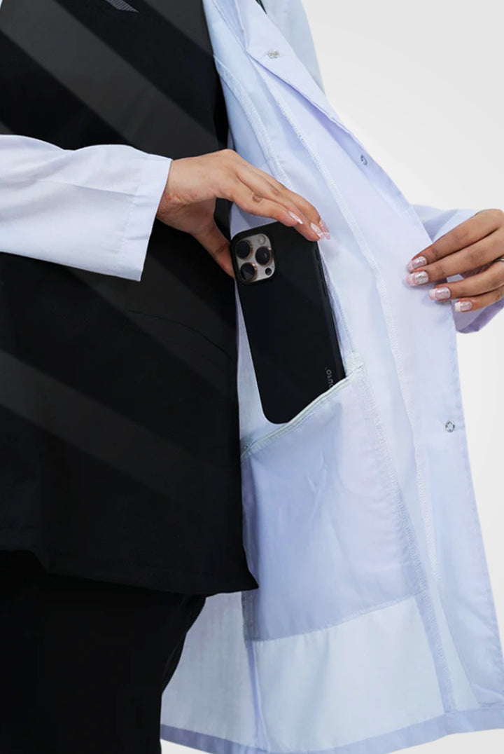 Elite Short Length White Lab Coat (Cotton Edition )at GTEX Apparels