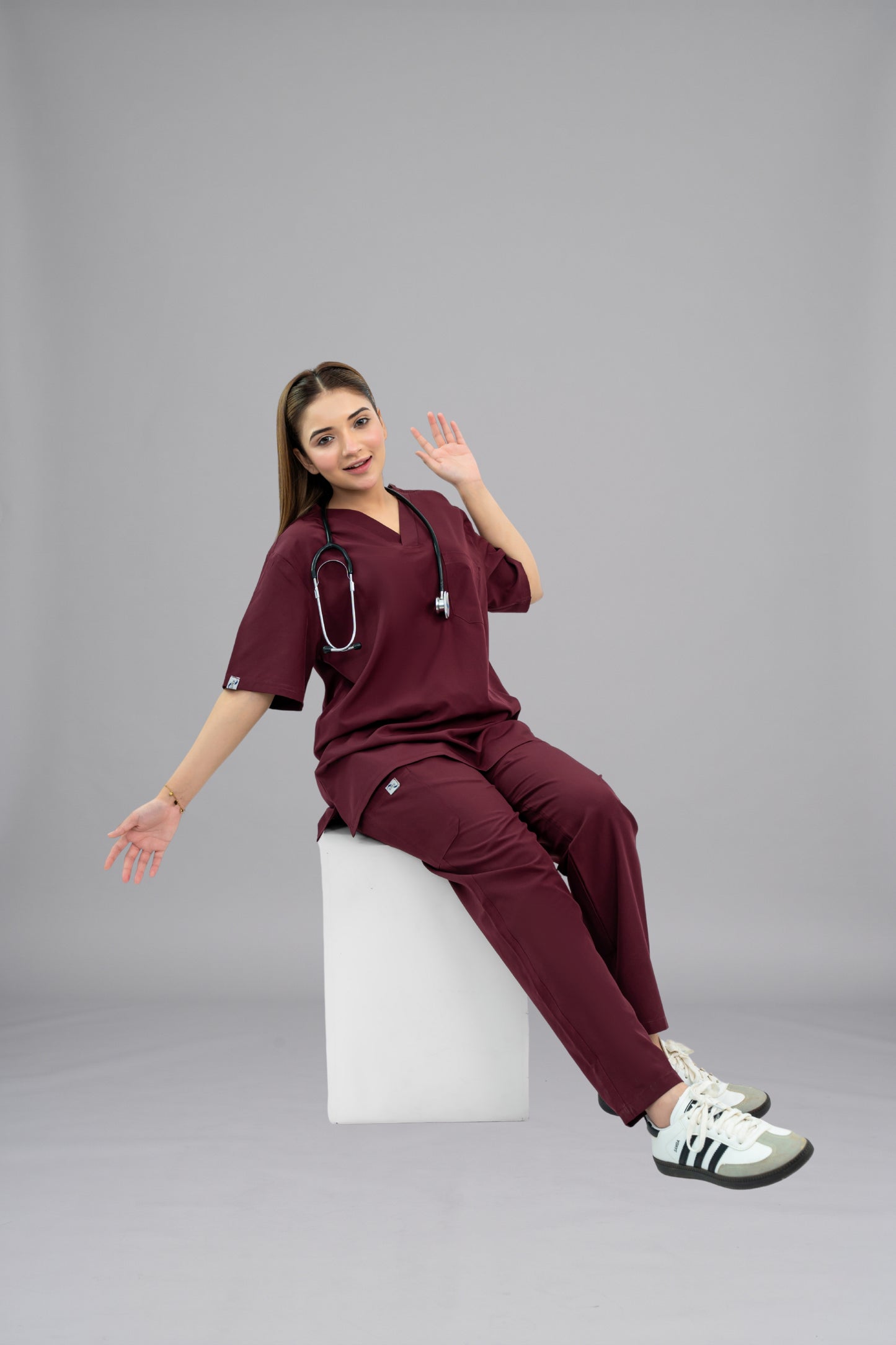 Burgundy Premium Notch Pro (Micro Stretch Edition)