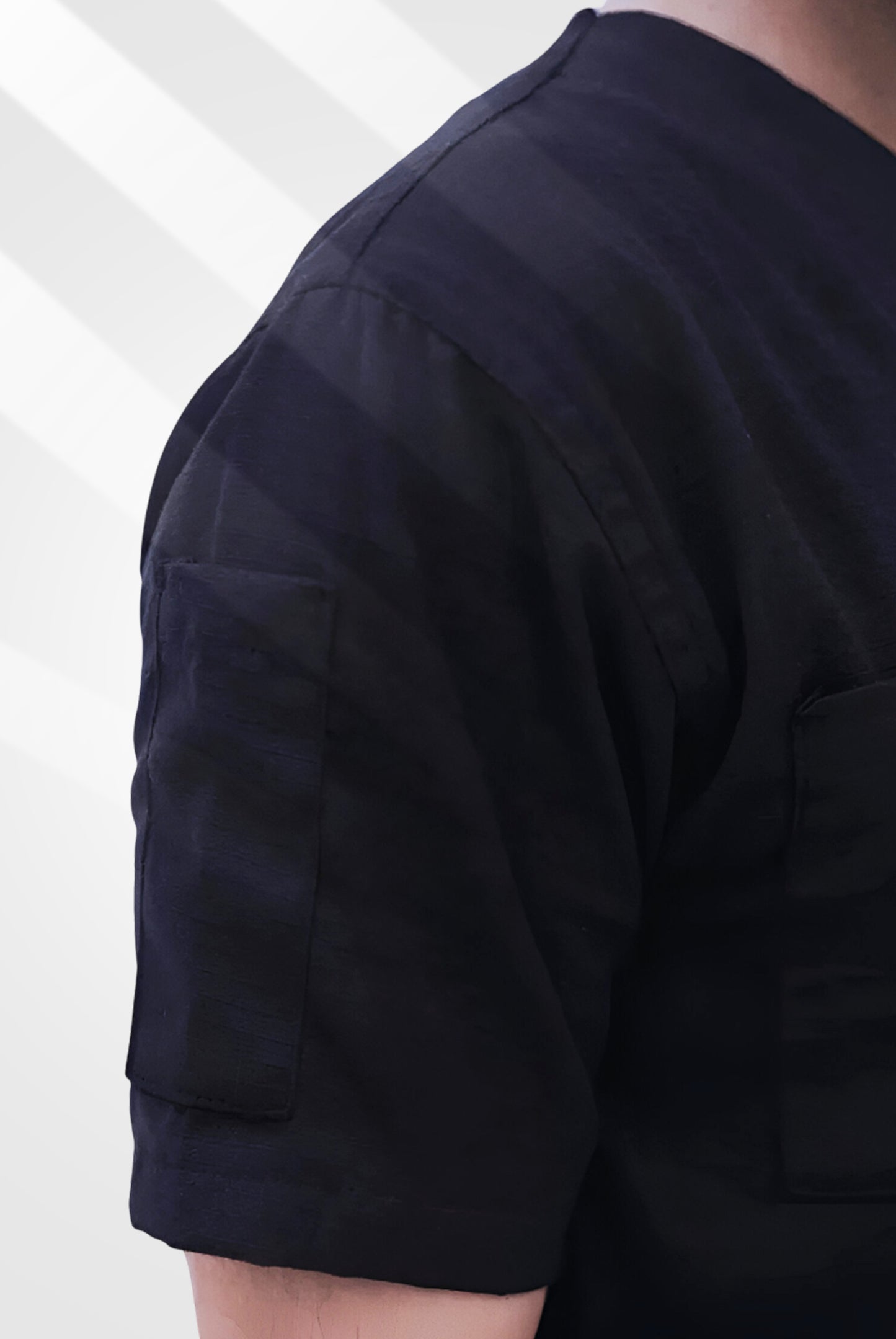 Classic™ Black Scrub Suit for Men by GTEX Apparels