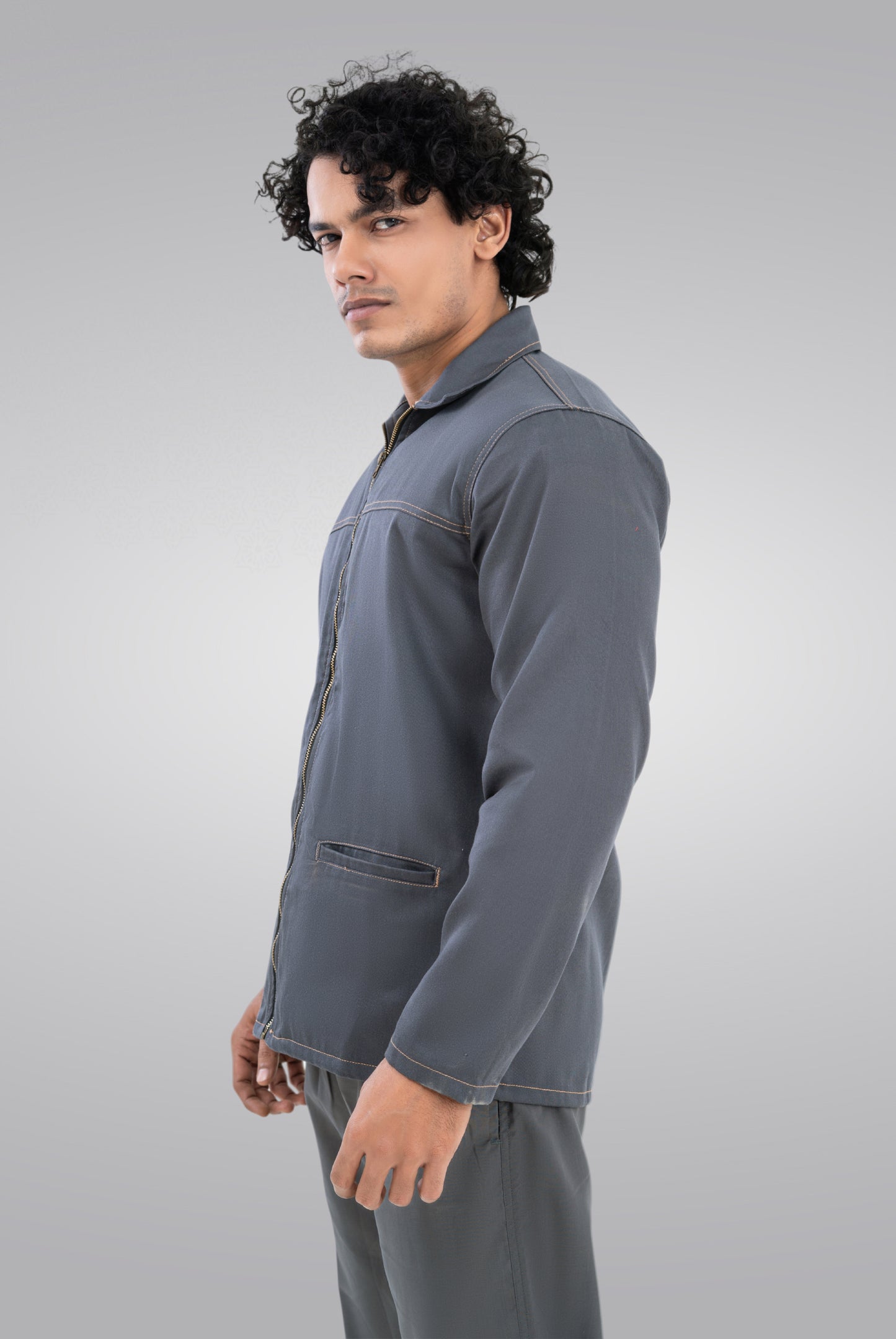 Ash Grey Upper Jacket