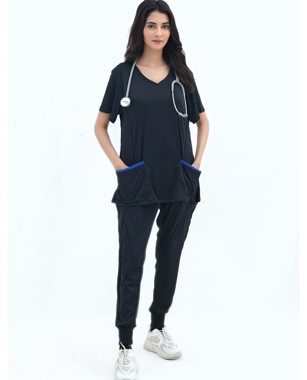 Black Female Scrub Suit