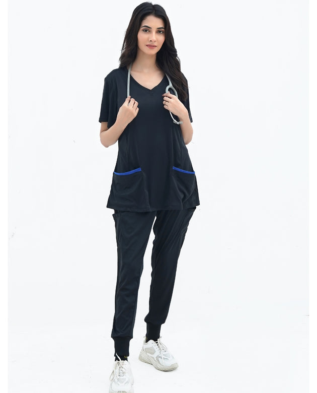 Black Female Scrub Suit