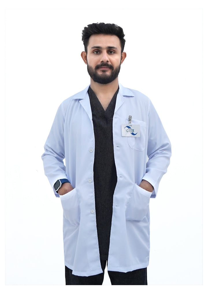 White Unisex Lab Coat
