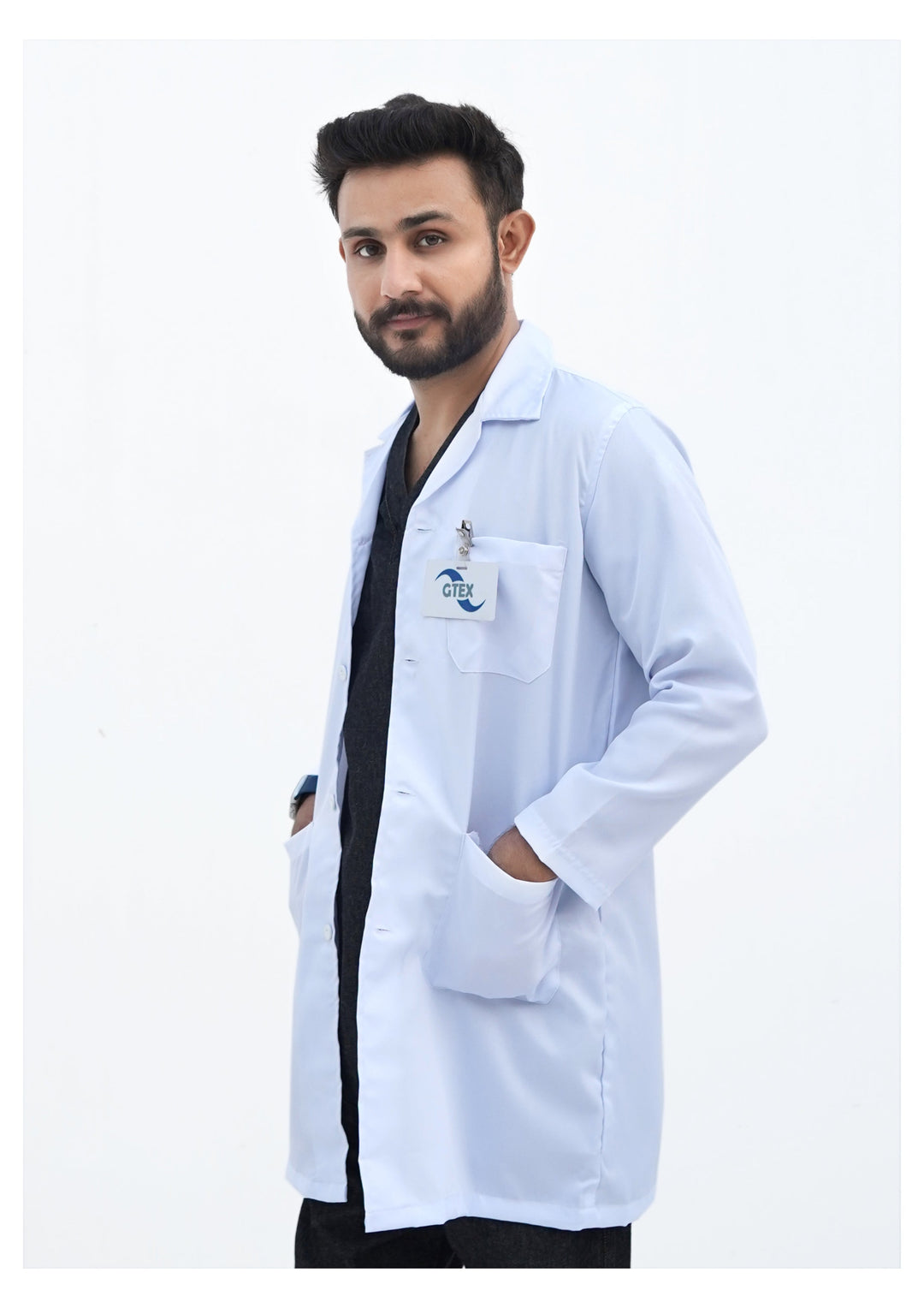 White Unisex Lab Coat