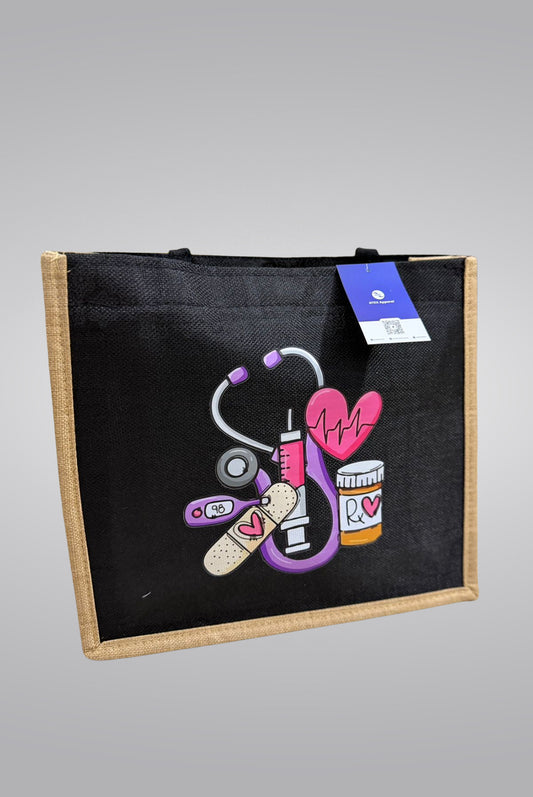 Medical Themed Tote Bag