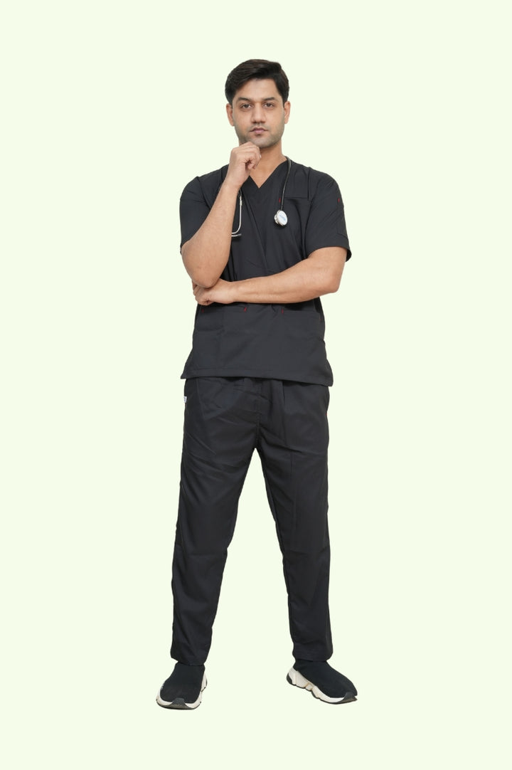 Elite Notch™ Pro Royal Blue Scrub Suit