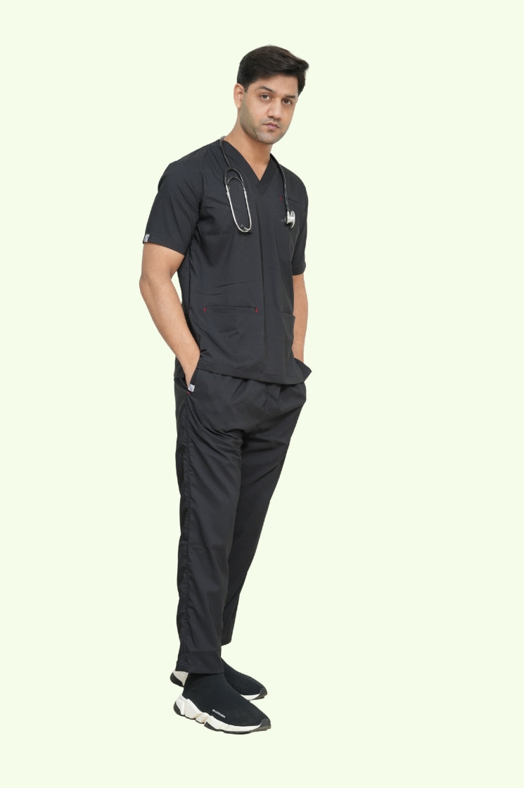 Elite Notch™ Pro Royal Blue Scrub Suit