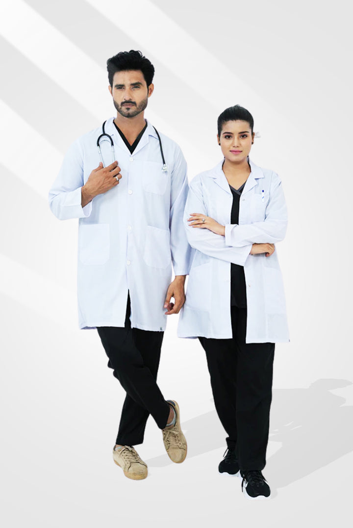 White Lab Coat For Unisex at GTEX Apparels