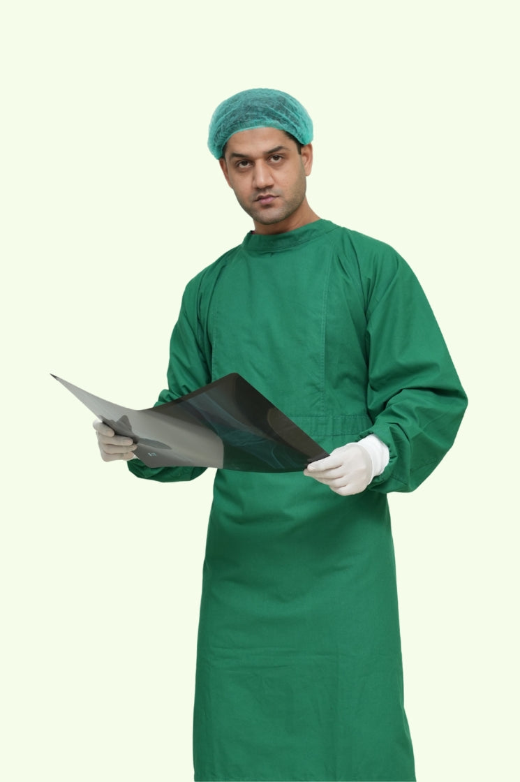 Surgical green Surgeon gown