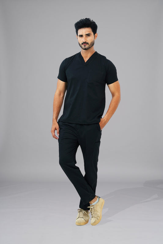Premium Notch Pro Black Scrub