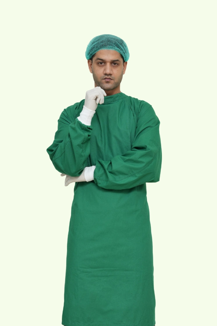Surgical green Surgeon gown