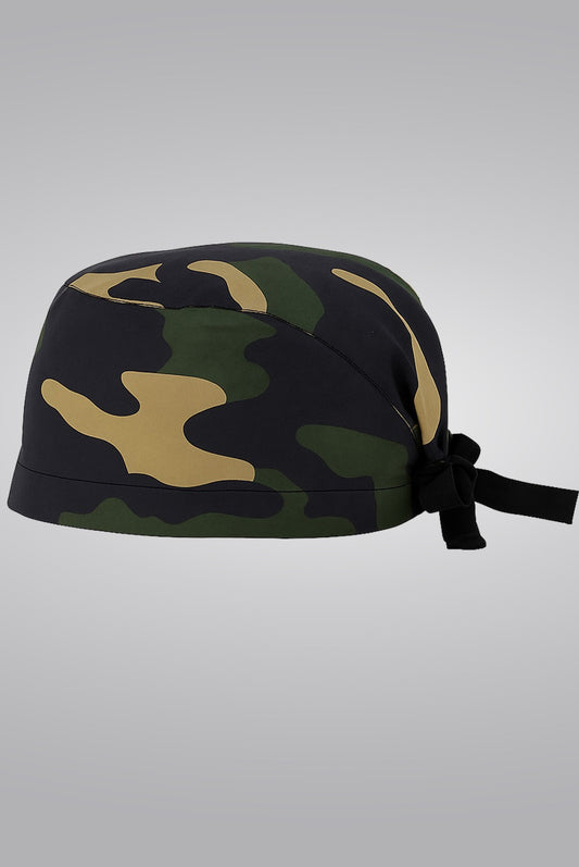 Camouflage Print Surgical Cap