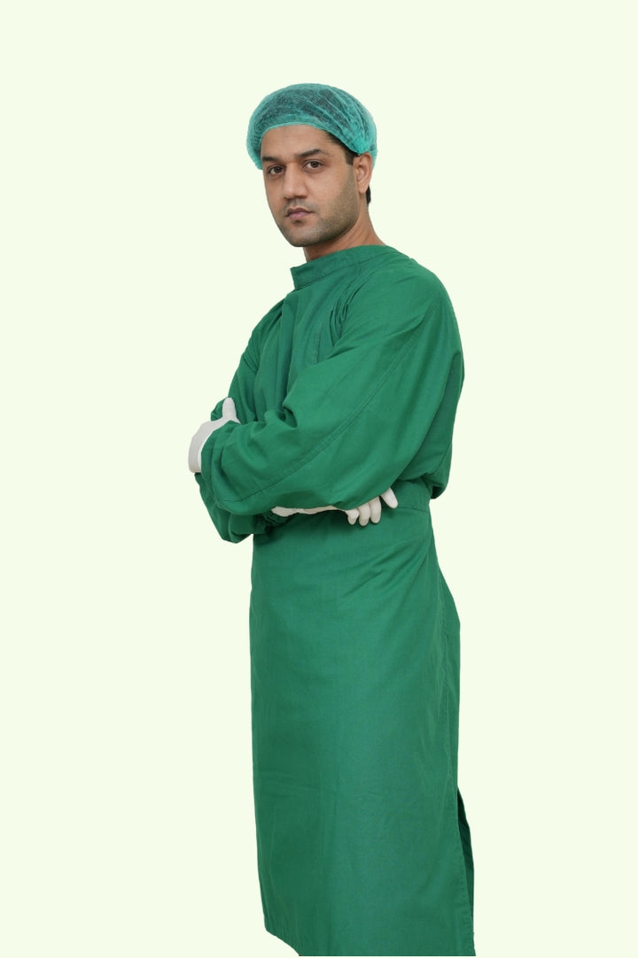 Surgical green Surgeon gown