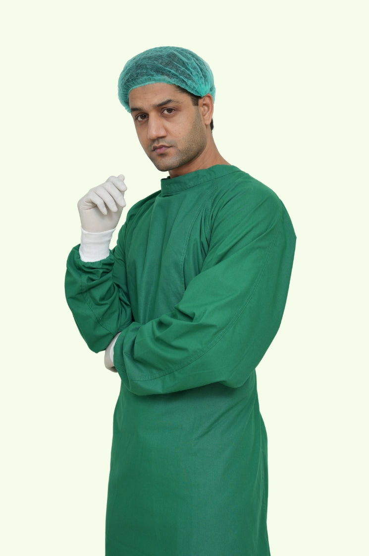 Surgical green Surgeon gown