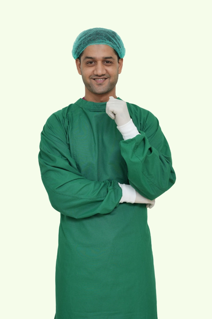 Surgical green Surgeon gown
