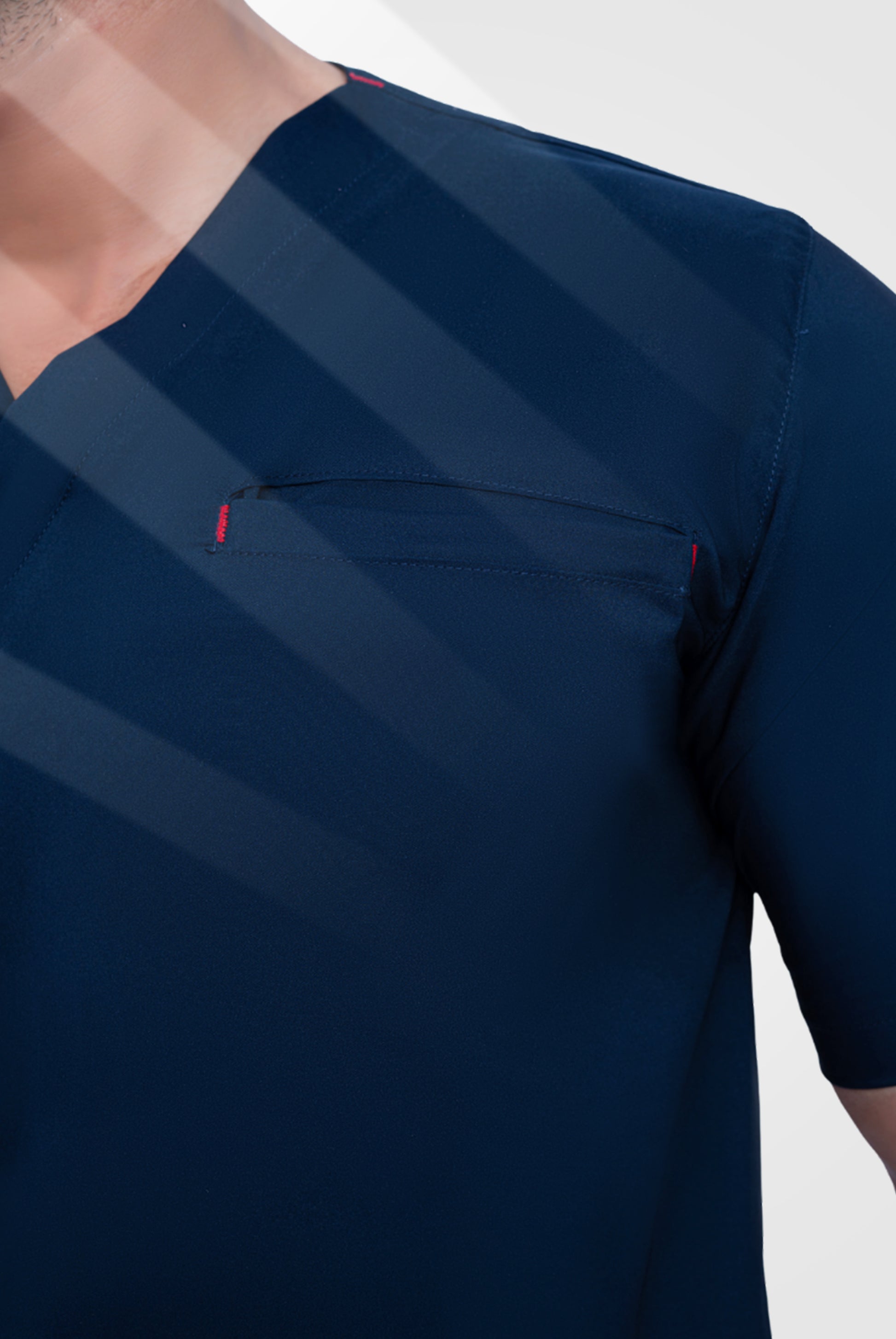 Flexi Care Edge Line™ Dark Navy Scrub Suit for Unisex by GTEX Apparels 2