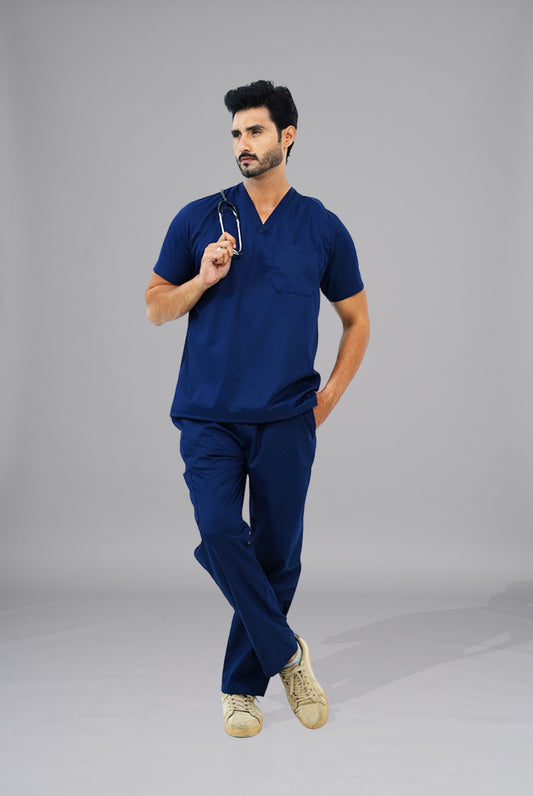 Premium Notch™ Pro Ink Navy Scrub