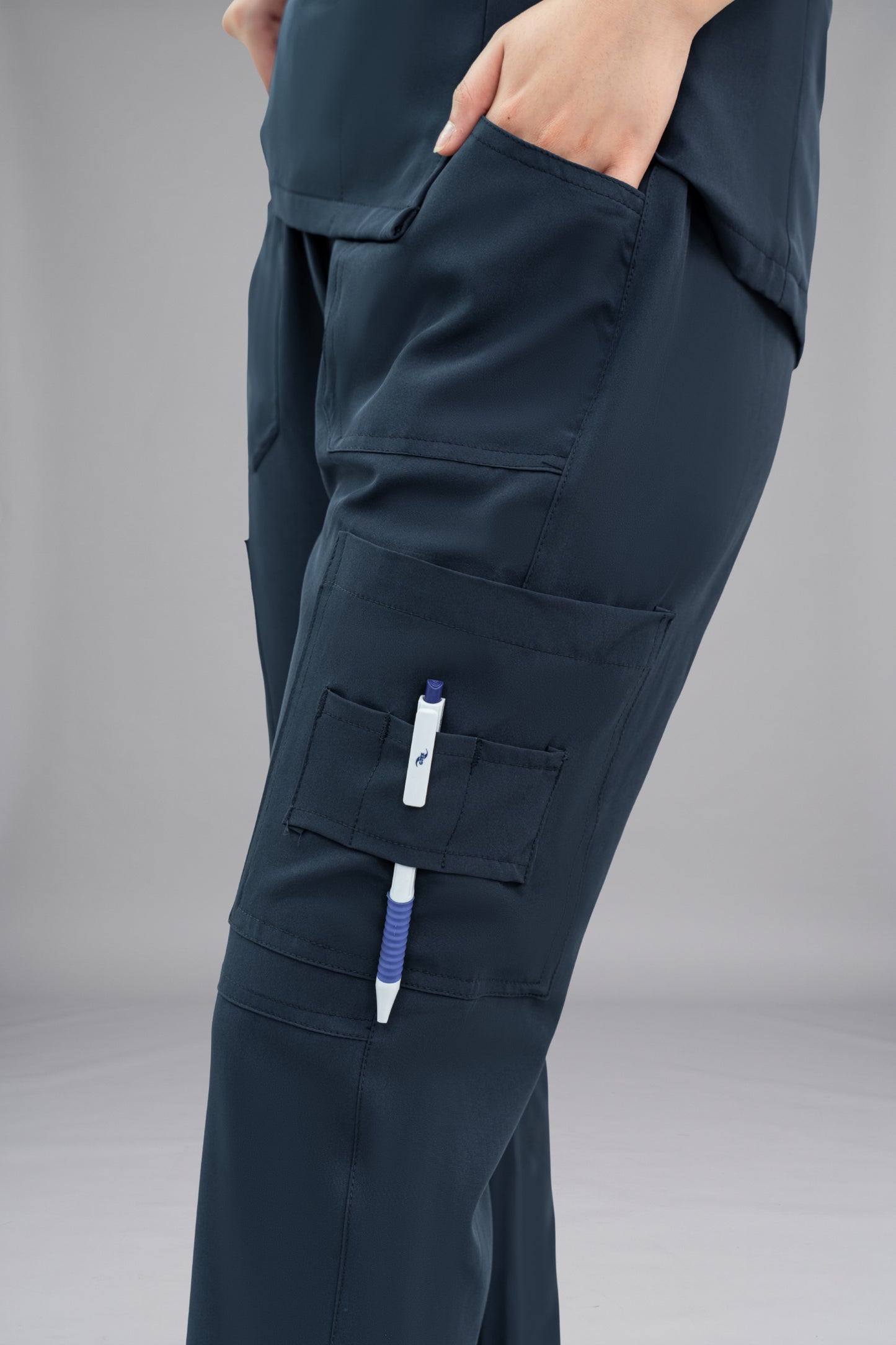 Navy Blue Classic Curve (Micro Stretch Edition)