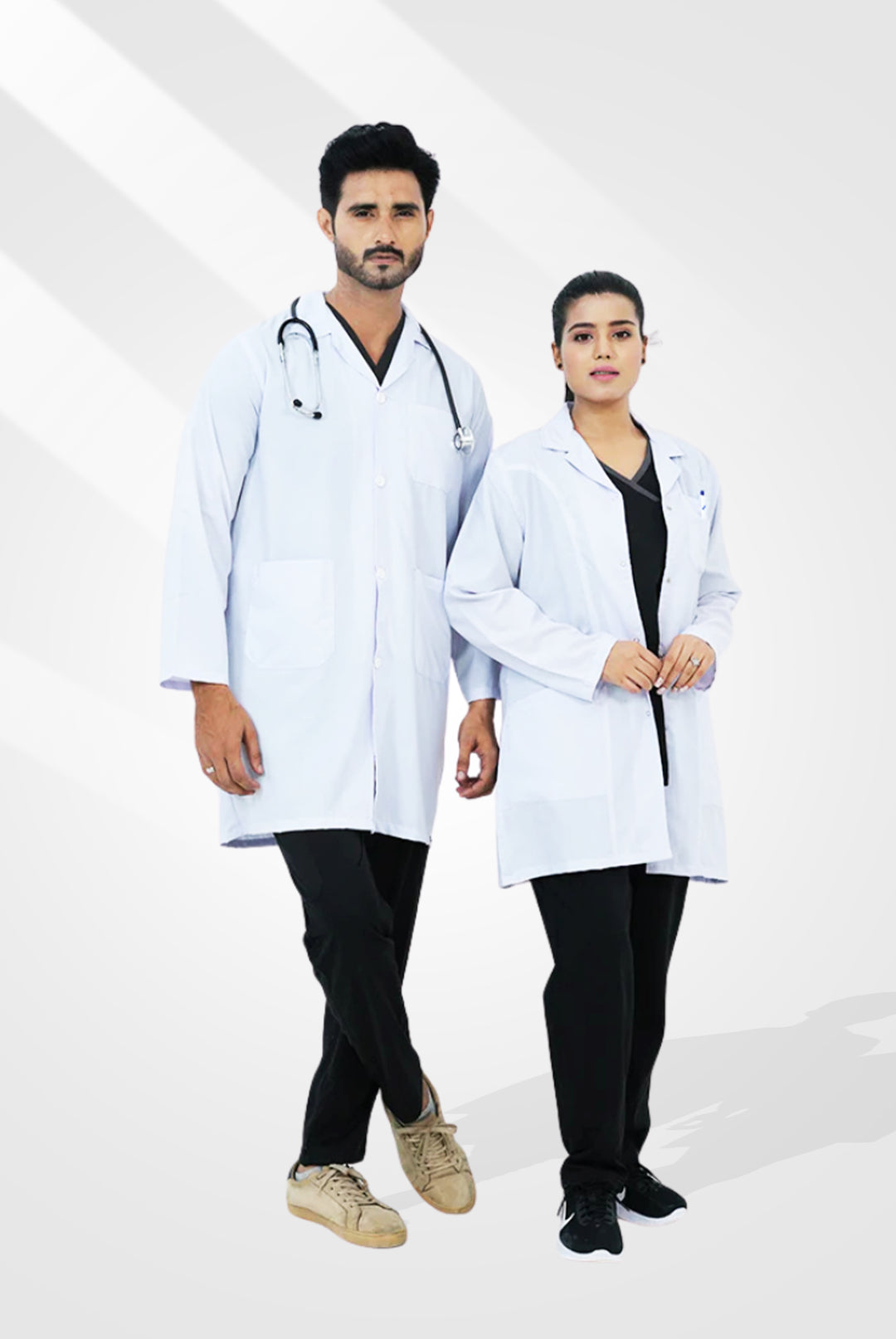 White Lab Coat For Unisex at GTEX Apparels
