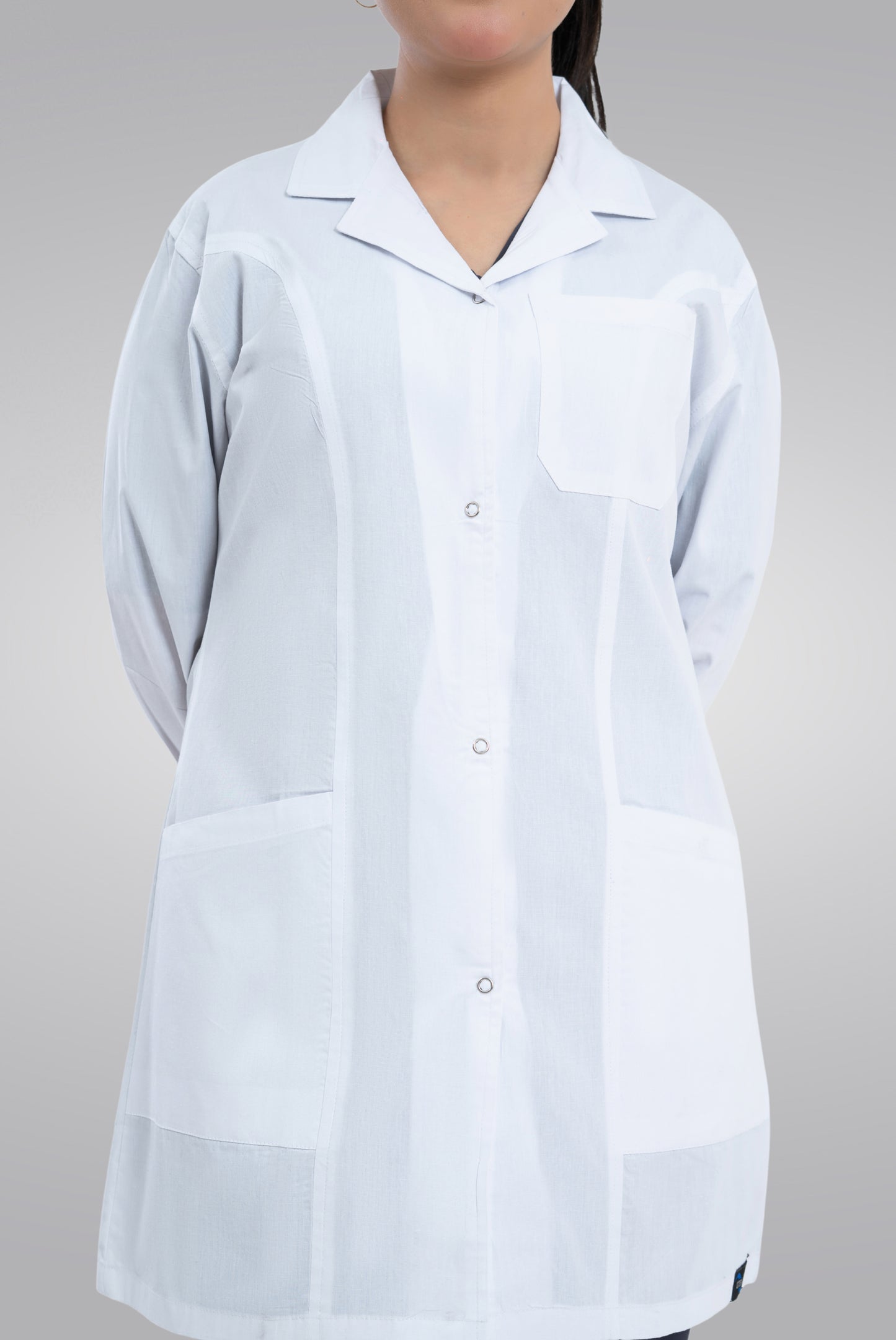 Elite Short Length Womens Lab coat