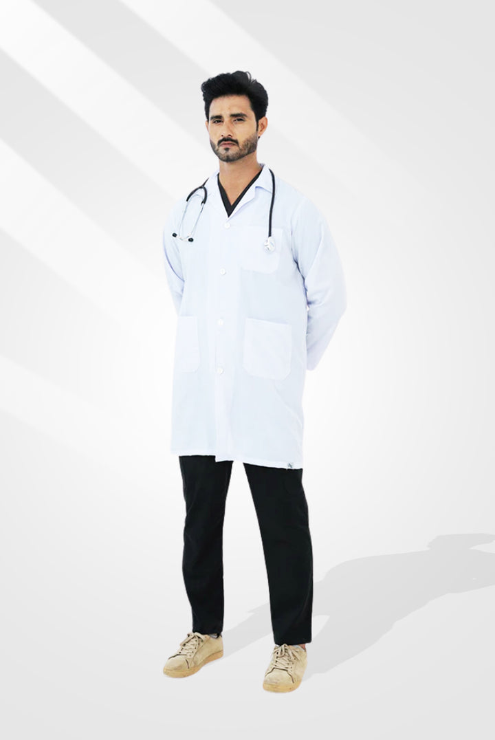 White Lab Coat For Unisex at GTEX Apparels