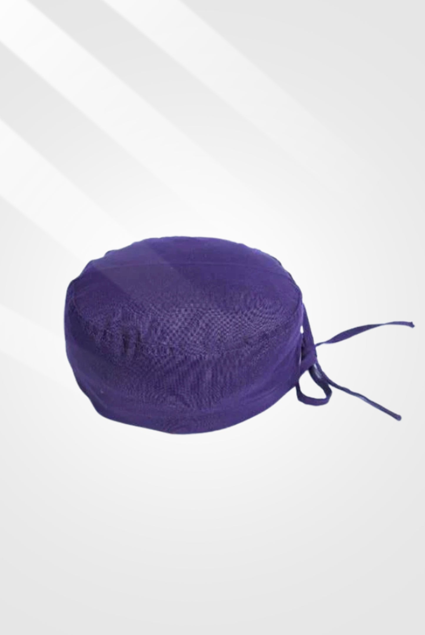 Purple surgical cap