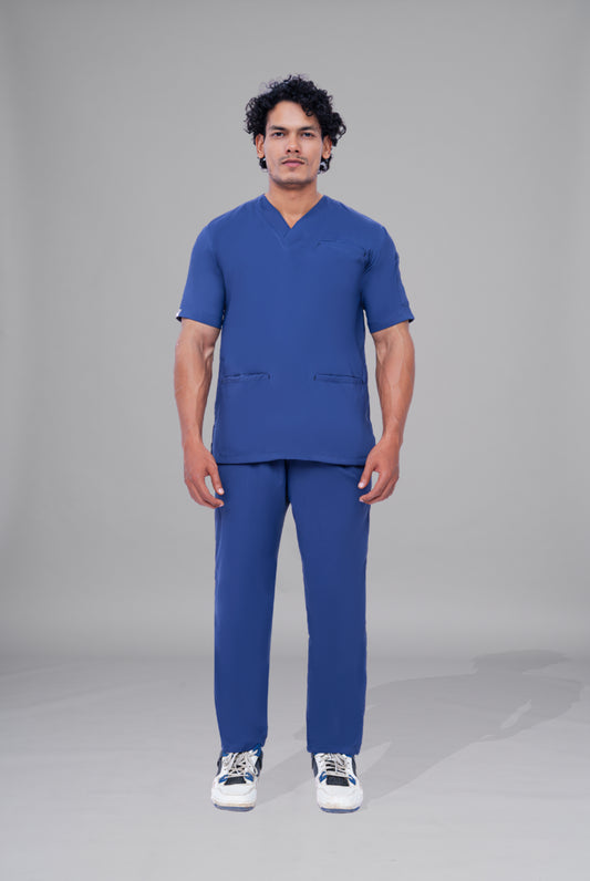 Flexi Care Edge Line™ Light Navy Scrub for Unisex