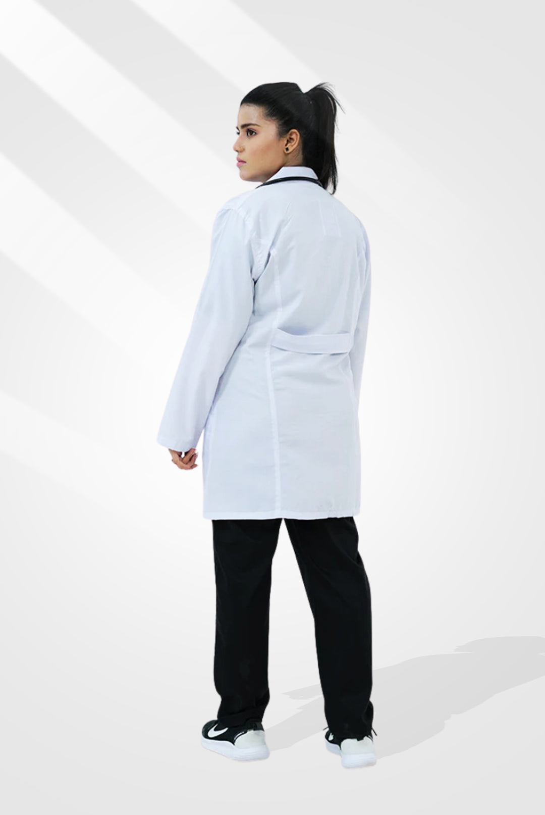 Elite Short Length White Lab Coat (Cotton Edition )at GTEX Apparels