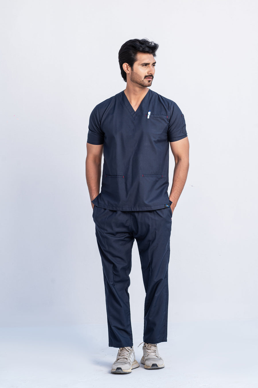 Aqua Blue Scrub Suit fot Mens in Pakistan | Gtex