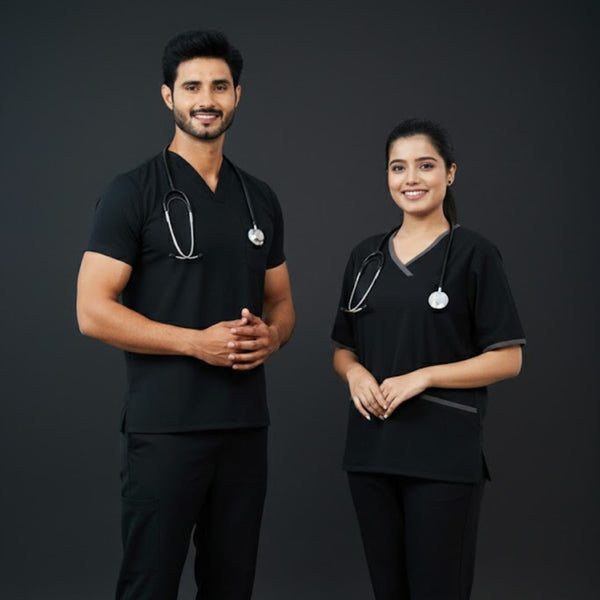 Black Scrubs in Pakistan | Gtex Apparels 