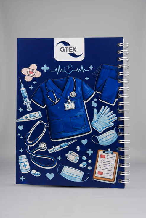 GTEX MEDNOTE – Medical Spiral Notebook for Doctors & Nurses