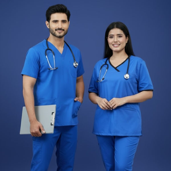 Blue Scrubs in Pakistan | Gtex Apparels Pakistan