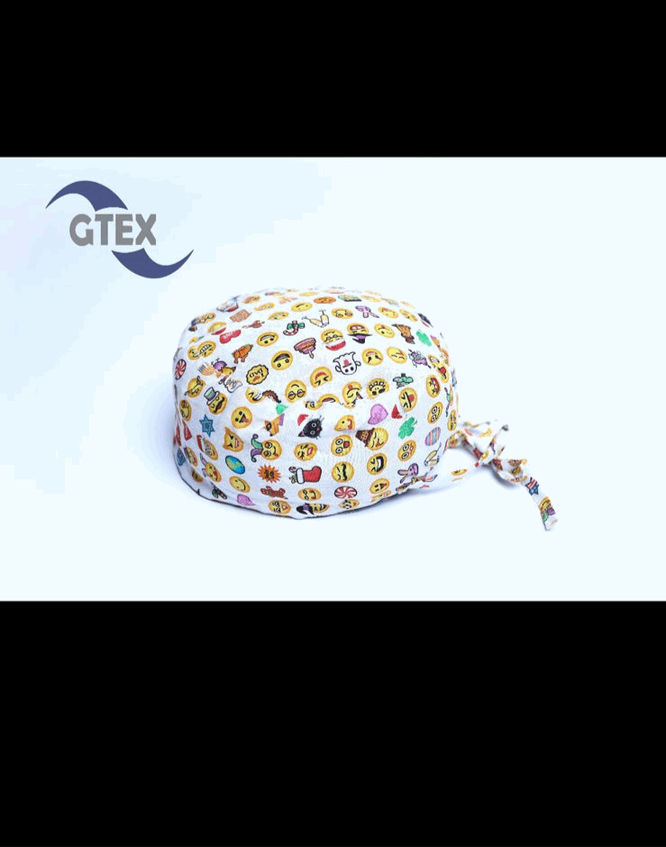 Buy Emoji’s printed Surgical cap in Pakistan - GTEX Apparels
