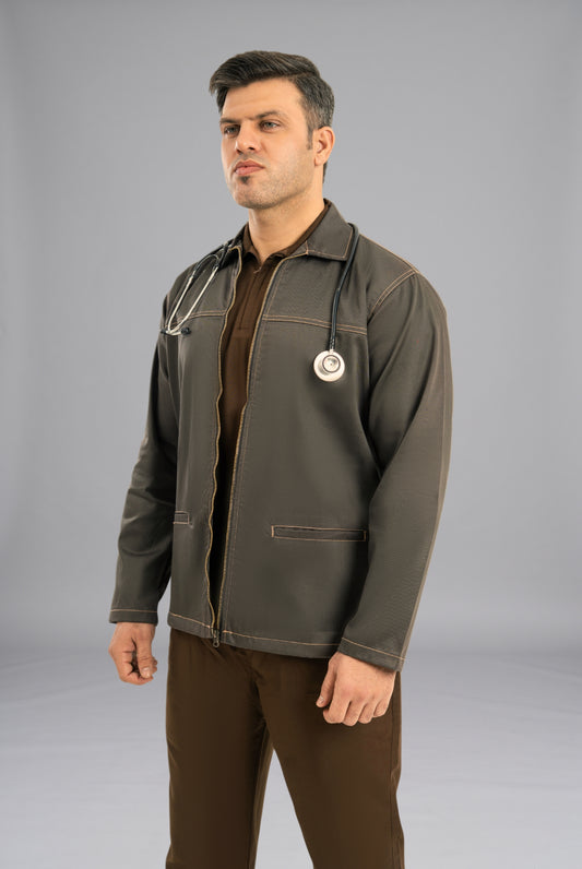 Buy Brownie Limited Edition Upper Jacket in Pakistan by GTEX Apparels Premium Fashion Outerwear with Modern Design and Comfortable Fit 1