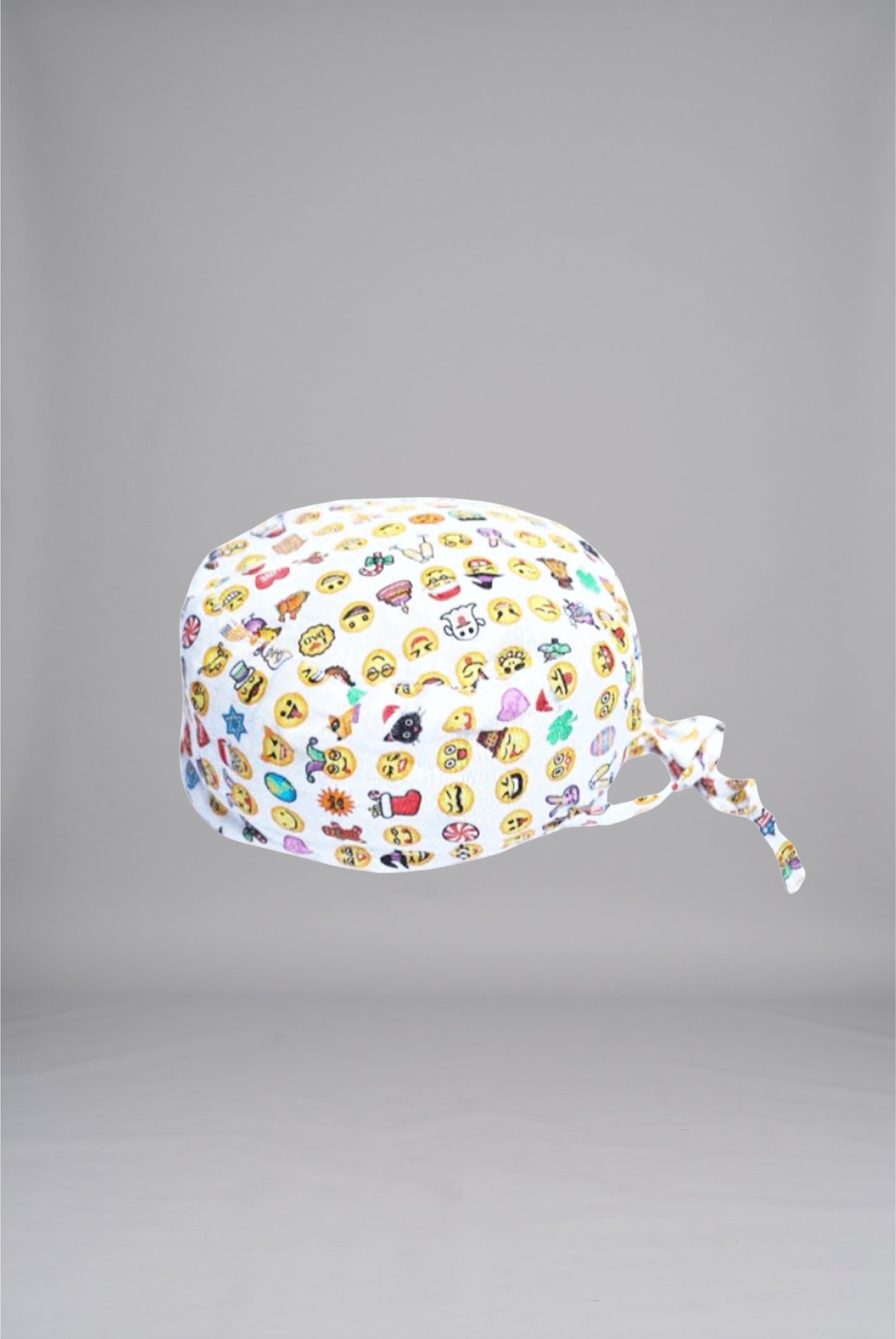 Buy Emoji-Printed Surgical Cap in Pakistan – Premium Reusable Medical Scrub Cap for Doctors, Nurses, Surgeons, and Healthcare Professionals by GTEX Apparels