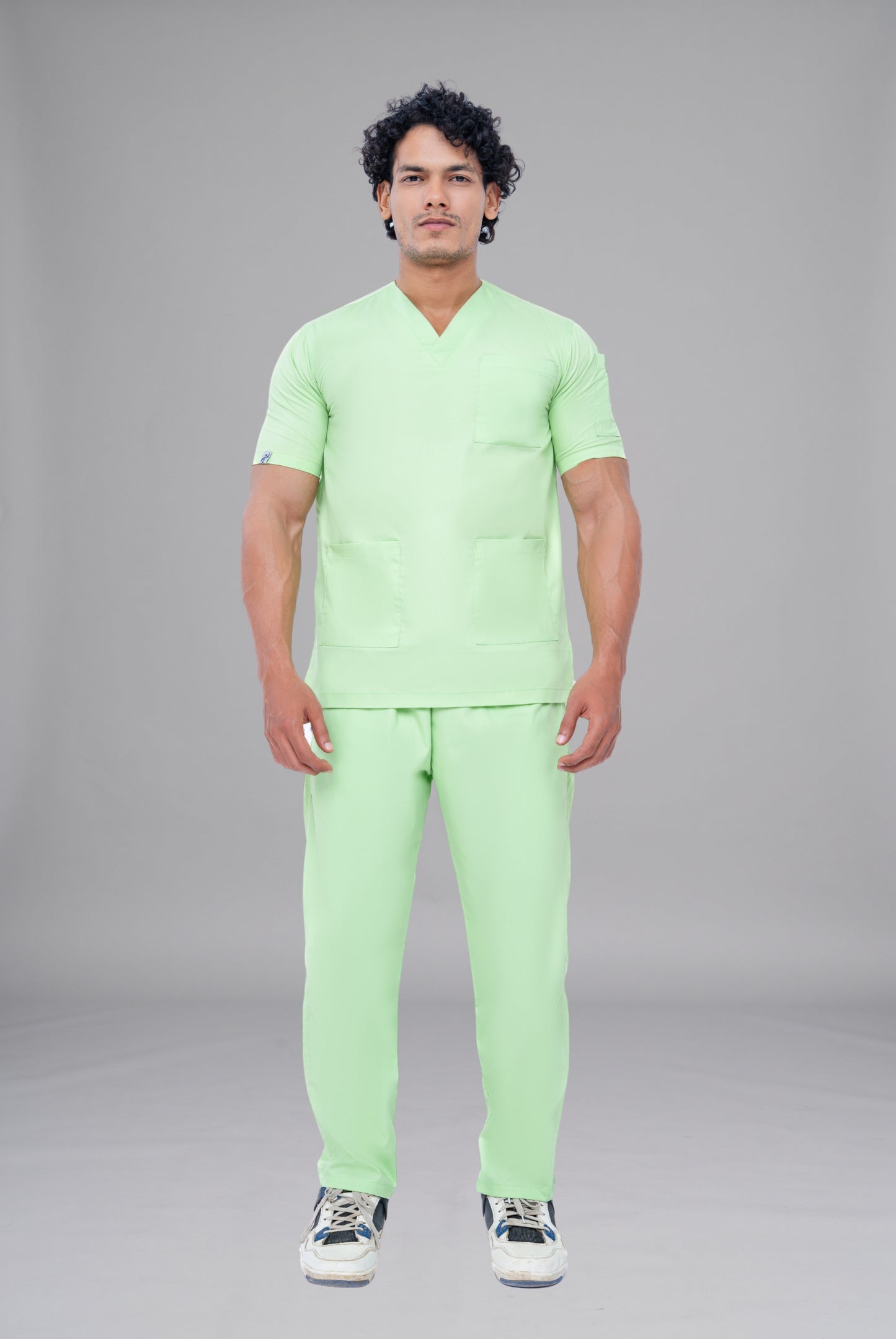 Light Pastel Green Classic Scrub for Unisex Premium Medical Uniform for Doctors Nurses Dentists and Healthcare Professionals in Pakistan