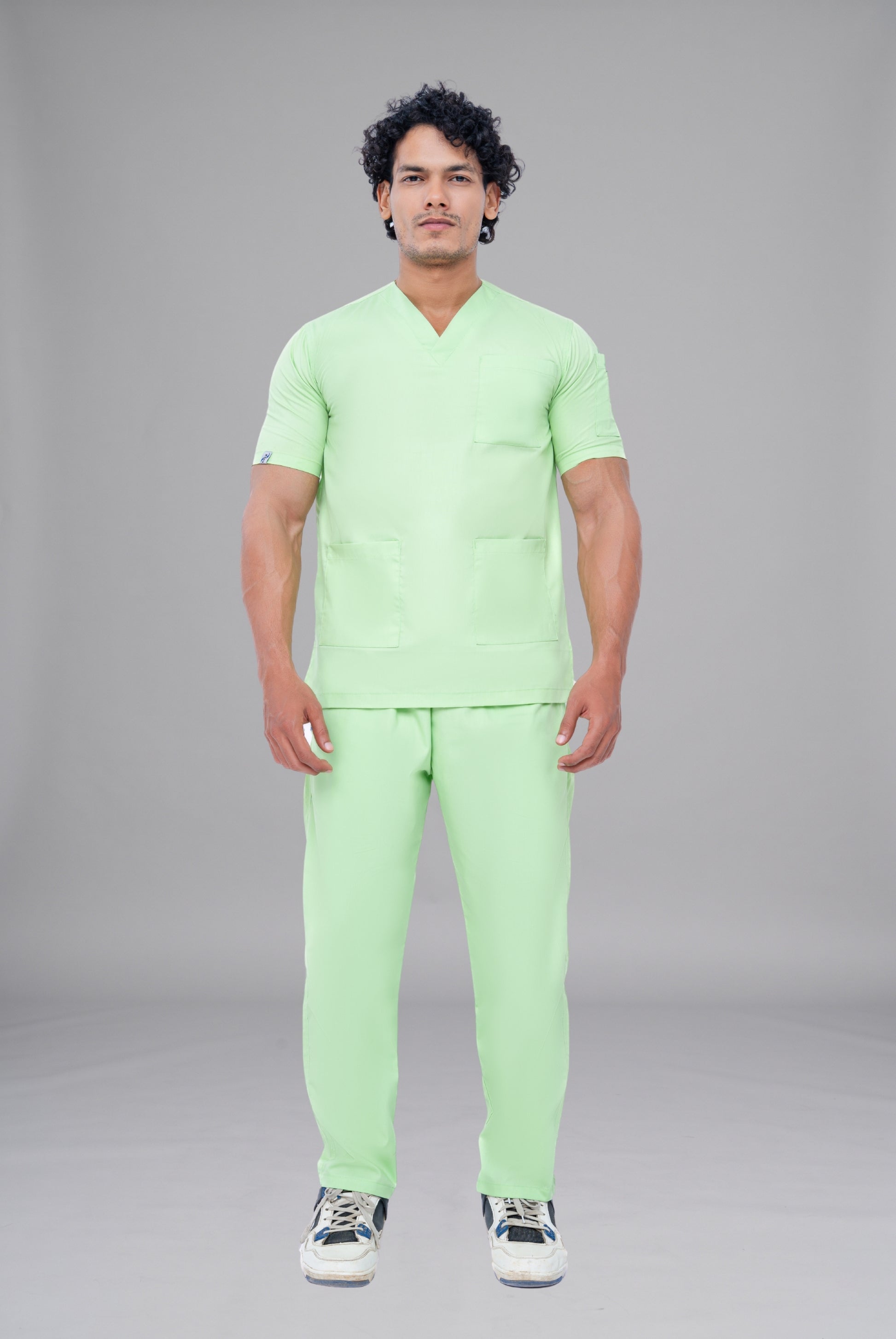 Light Pastel Green Classic Scrub for Unisex Premium Medical Uniform for Doctors Nurses Dentists and Healthcare Professionals in Pakistan