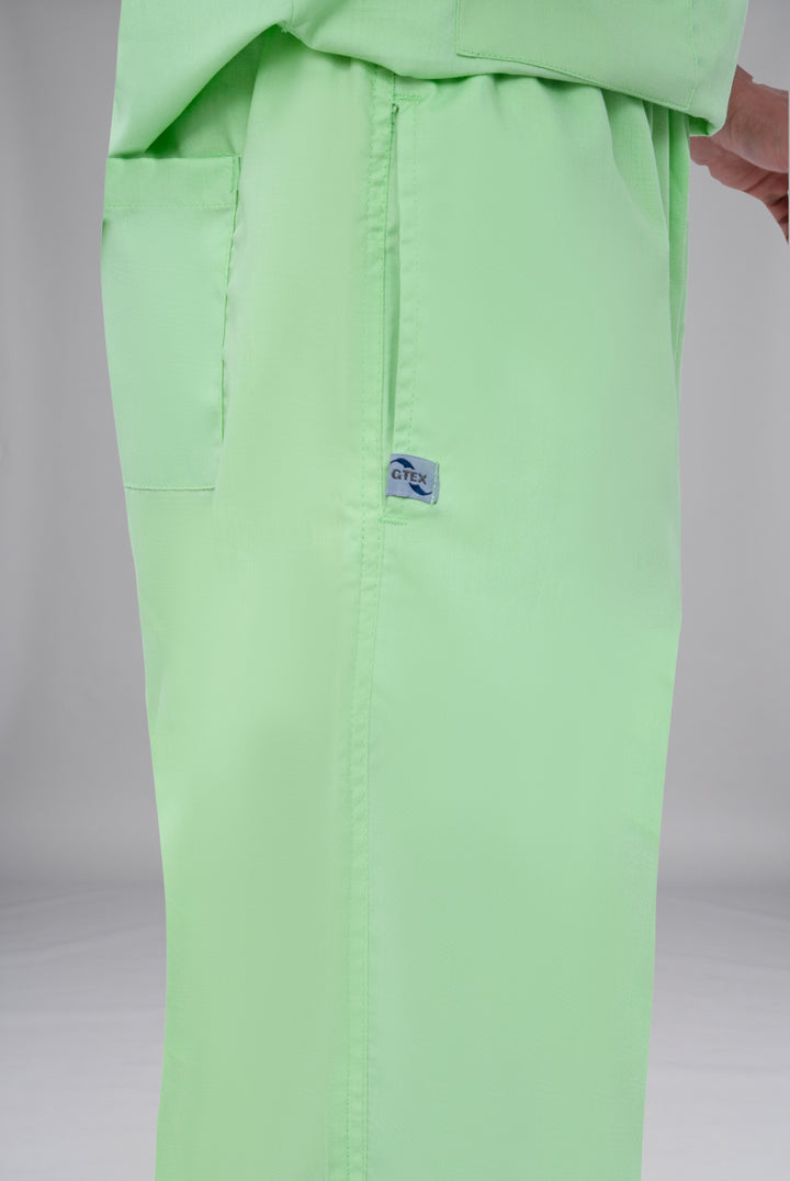 Light Pastel Green Classic Scrub for Unisex Premium Medical Uniform for Doctors Nurses Dentists and Healthcare Professionals in Pakistan 6