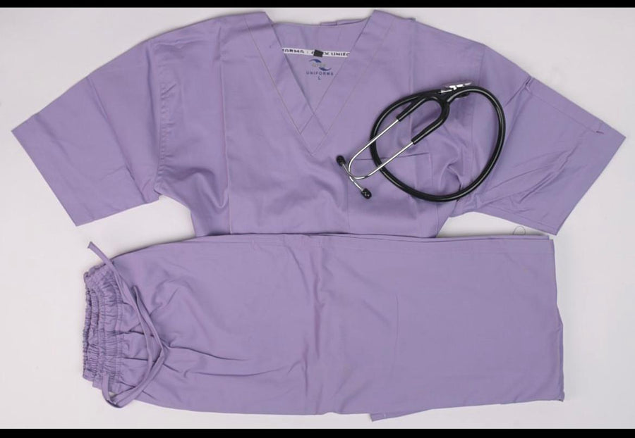Buy Lilac Scrub Suit in Pakistan - GTEX Apparels