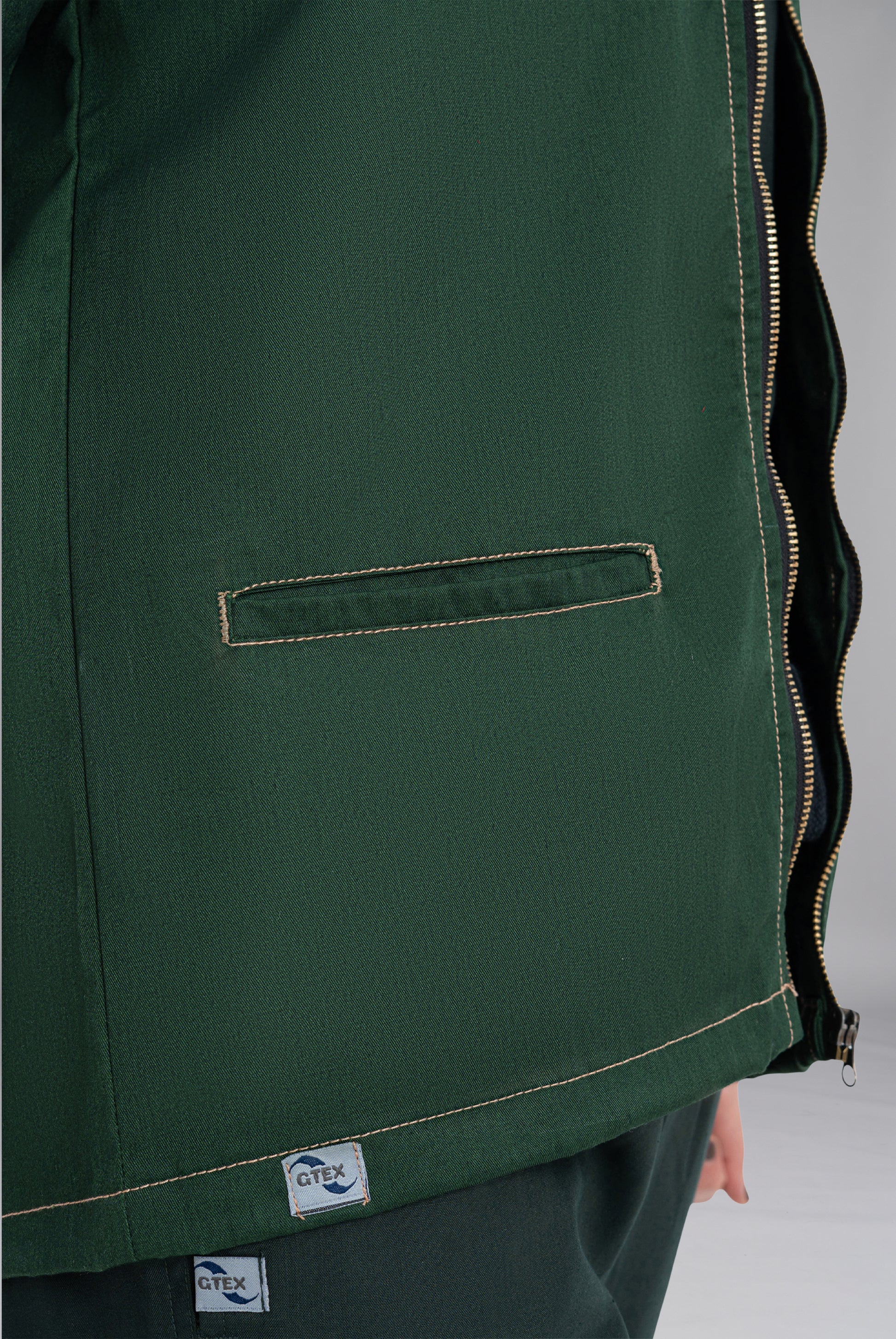 Premium Bottle Green Limited Edition Upper Jacket | GTEX Apparels Pakistan, Trendy Bottle Green Winter Jacket for Men and Women, Perfect for Casual Wear, Outdoor Activities, and Everyday Comfort 2