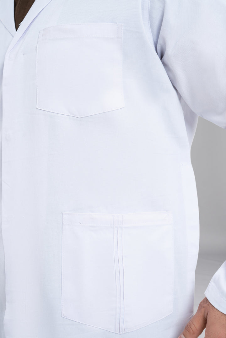 Buy Soft PC Twill Men’s Lab Coat in Pakistan Premium Medical Wear for Doctors, Nurses, and Healthcare Professionals by GTEX Apparels 6