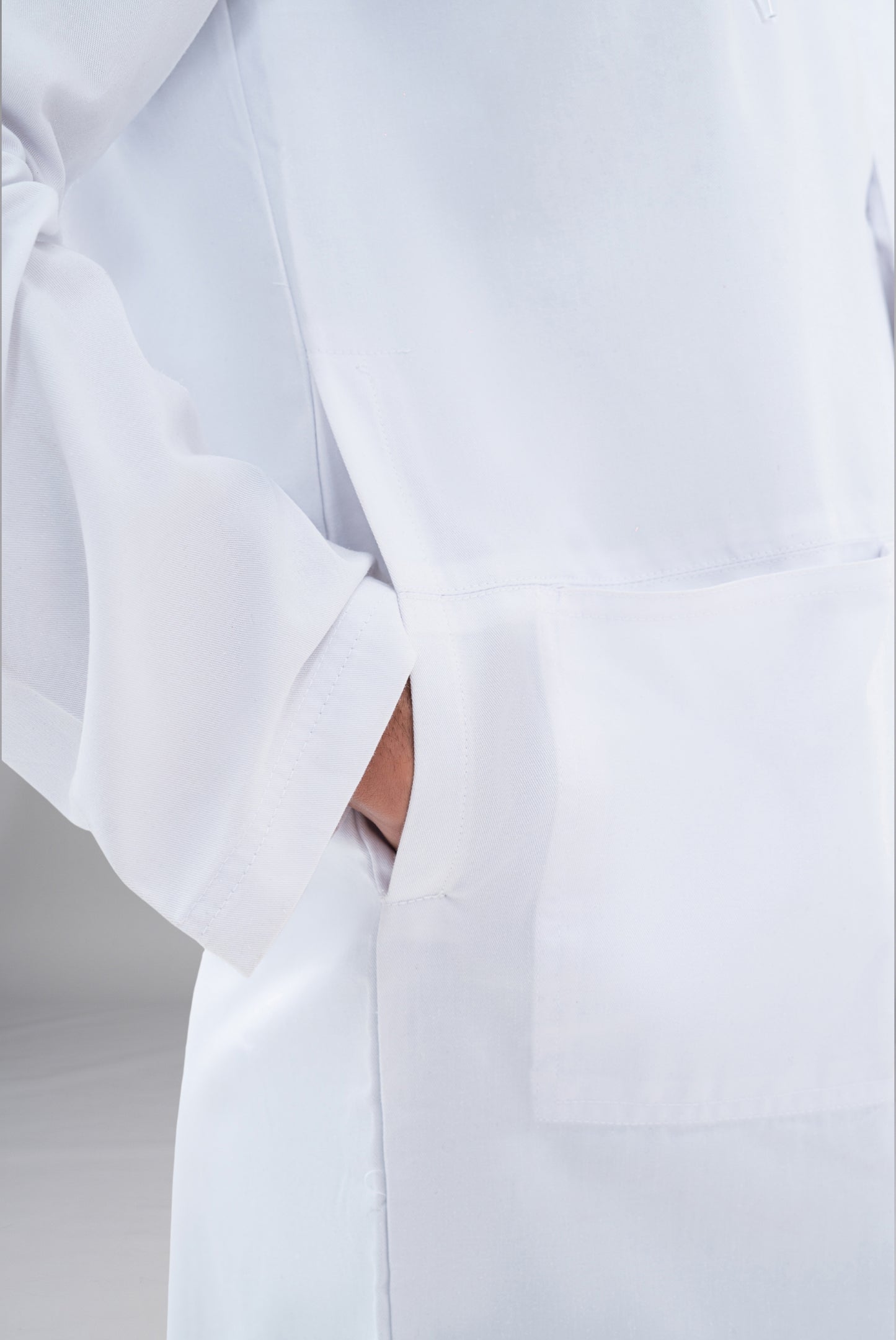 Buy Soft Twill Men’s Lab Coat in Pakistan Premium Medical Wear for Doctors, Nurses, and Healthcare Professionals by GTEX Apparels 4